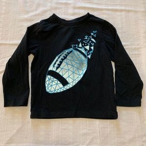 Children's Place Football Tee Boys Size 2T, NWOT!